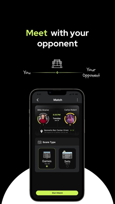 RANKD - Tennis iPhone screenshot 5 - Sports app