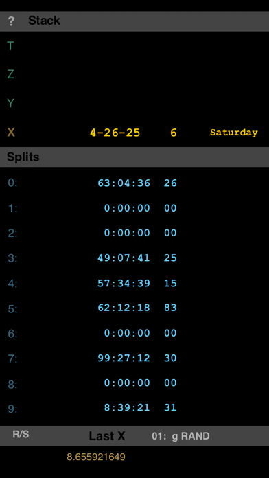 RPN-55 SD iPhone screenshot 4 - Productivity app