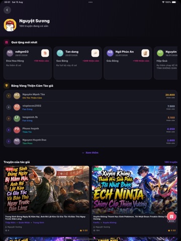 Truyện Audio Full iPad screenshot 6