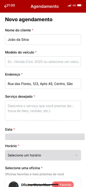 iCar: Manutenção de Automóveis screenshot 1
