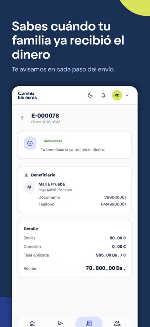 Cambia Tus Euros screenshot 3