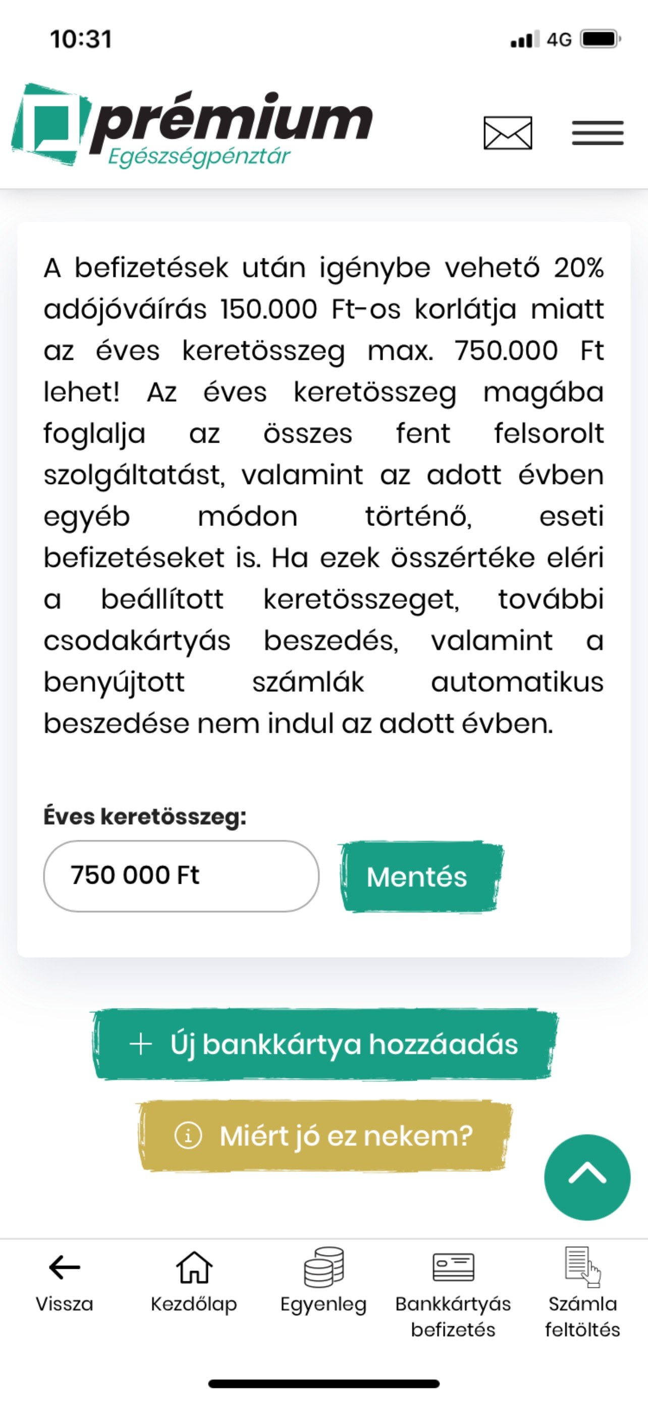 PRÉMIUM Egészségpénztár screenshot 7