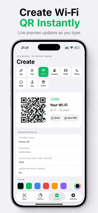 SimpleQR Scanner Pro Screenshot 4 of 6