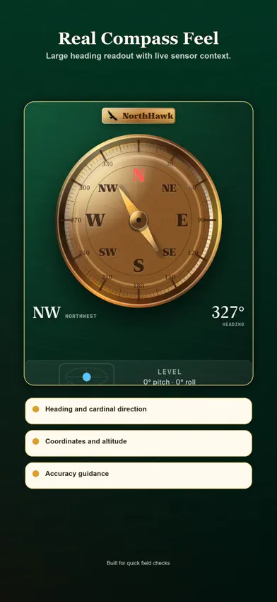 NorthHawk Compass screenshot 2