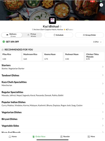 Kaz'sBishaal iPad screenshot