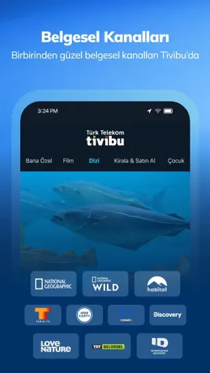 Tivibu GO: Canlı TV & Filmler iPhone Ekran Görüntüsü 7
