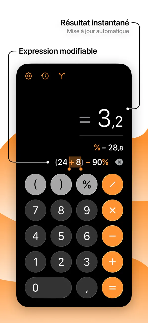 Screenshot #1 pour Solves: Calculatrice pour tous