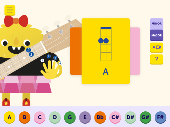 Loog Guitar iPad screenshot 7 - Games app