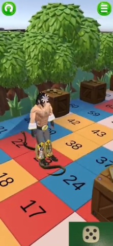 Jungle rumble 3d : board game screenshot