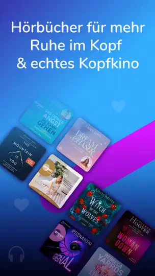Screenshot von Audioteka Hörbücher App auf dem iPhone 7