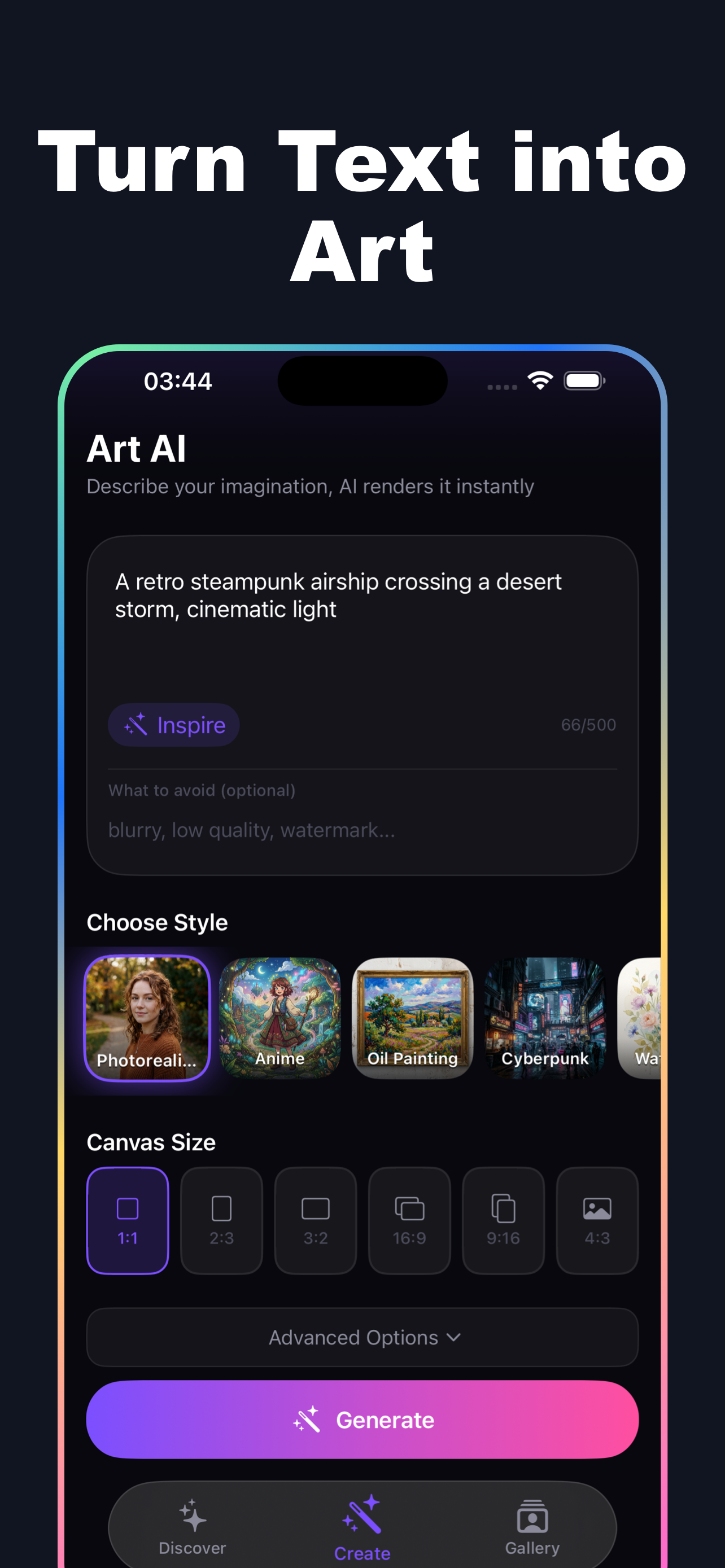 ArtAIGen: AI Painter Studio screenshot 3