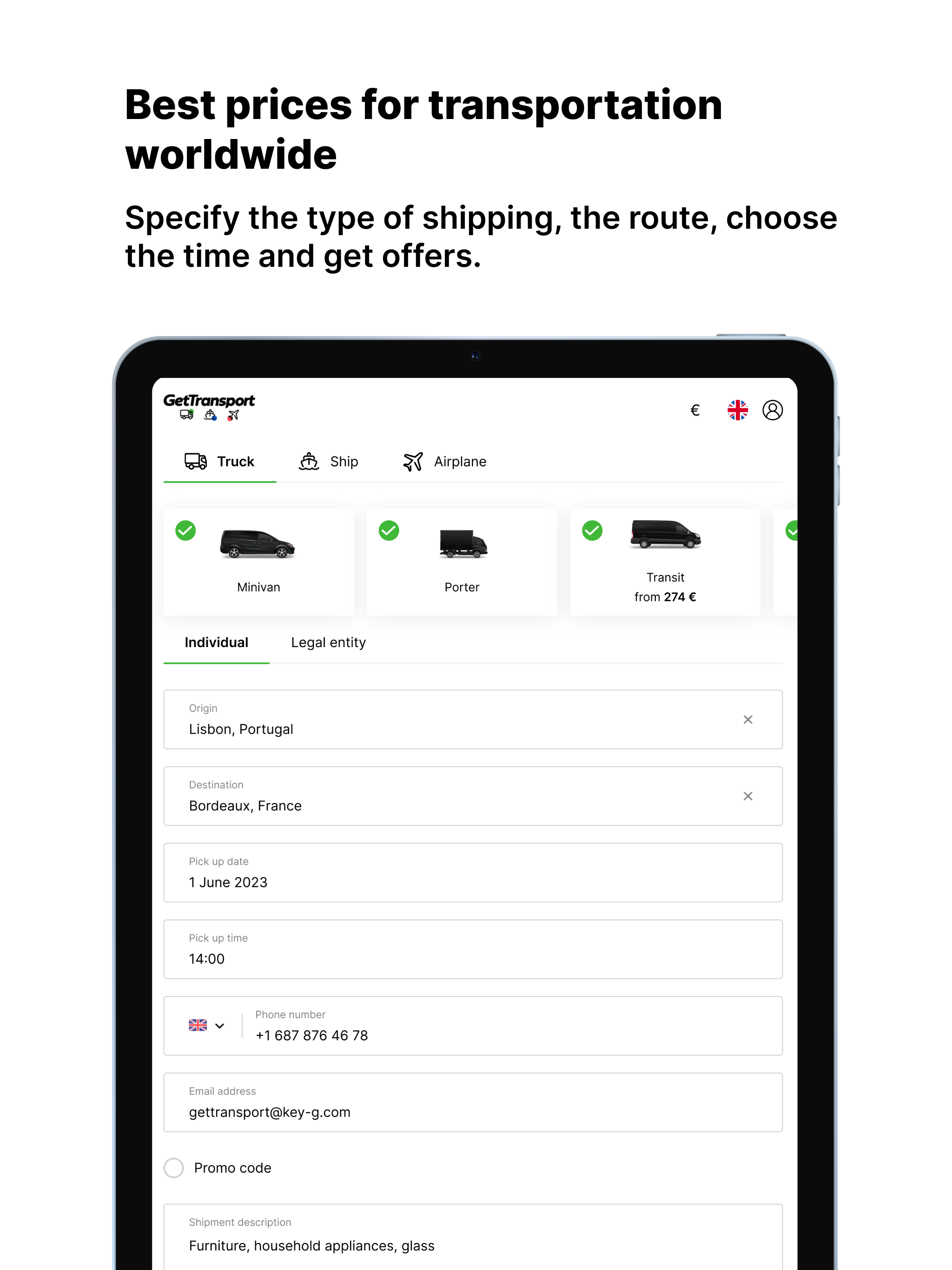 GetTransport.com screenshot 7
