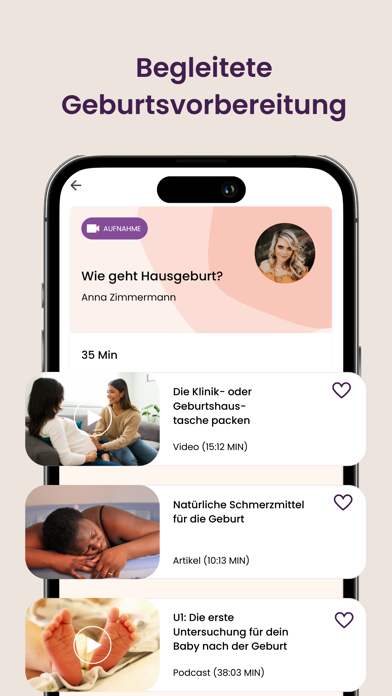 Screenshot #3 pour Schwangerschafts-App | keleya