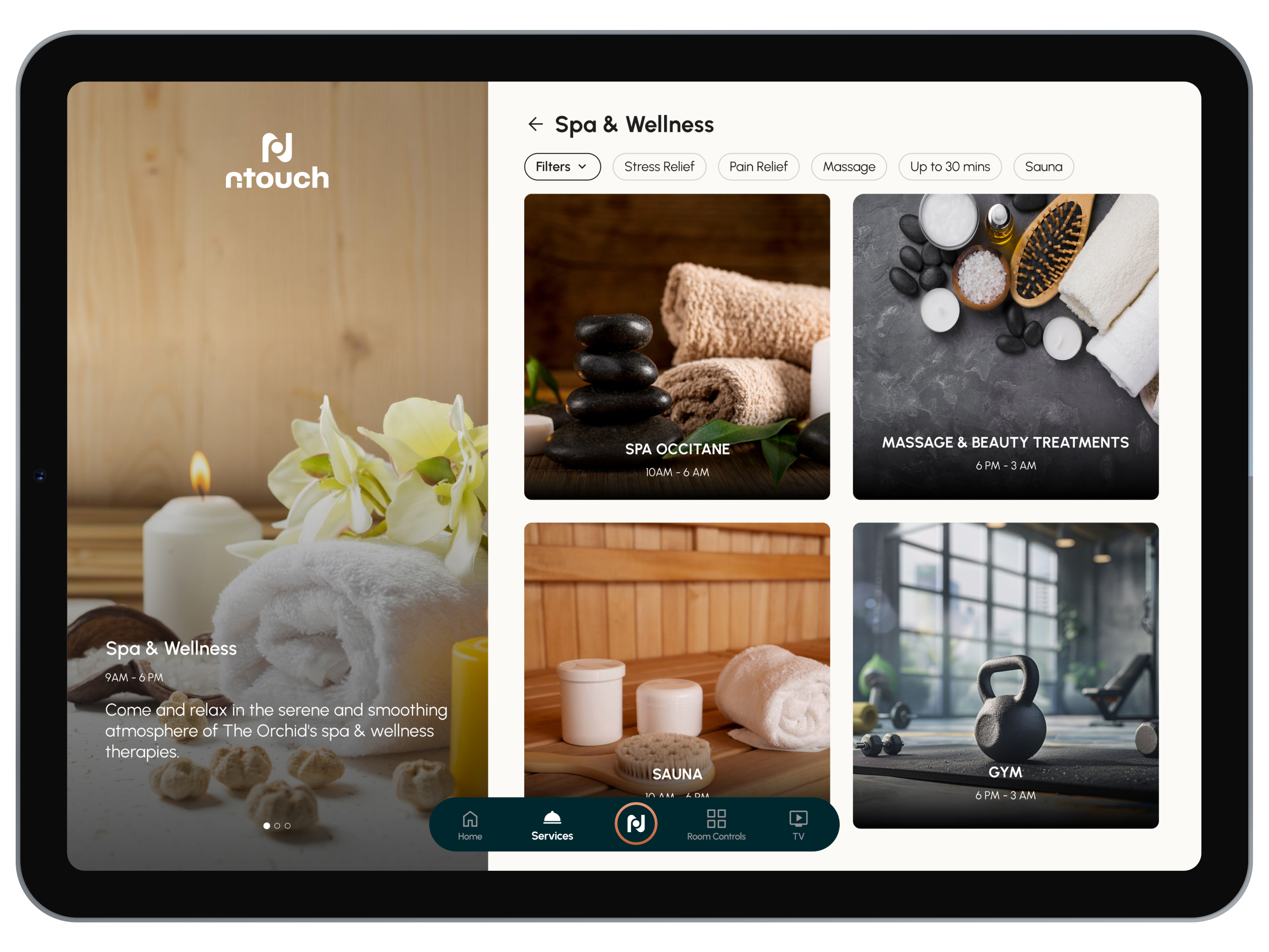 nTouch Guest Experience