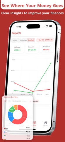 Budgeti App - Spending Tracker Screenshot 3 of 5