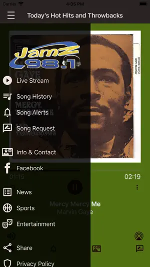 WQJM Jamz 98 screenshot 2