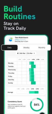 Progress Tracker: Longevitrack iPhone screenshot