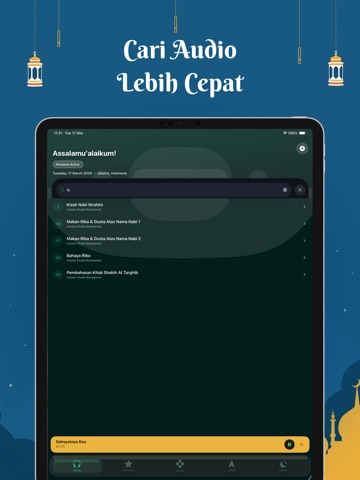 Kajian Ust. Khalid Basalamah iPad screenshot
