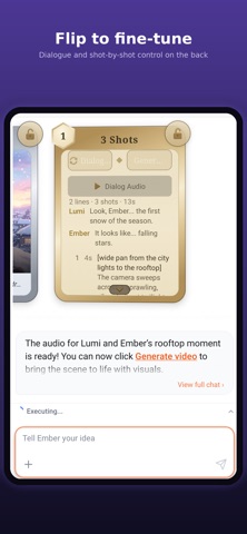 Genra AI - AI Video Agent iPhone screenshot
