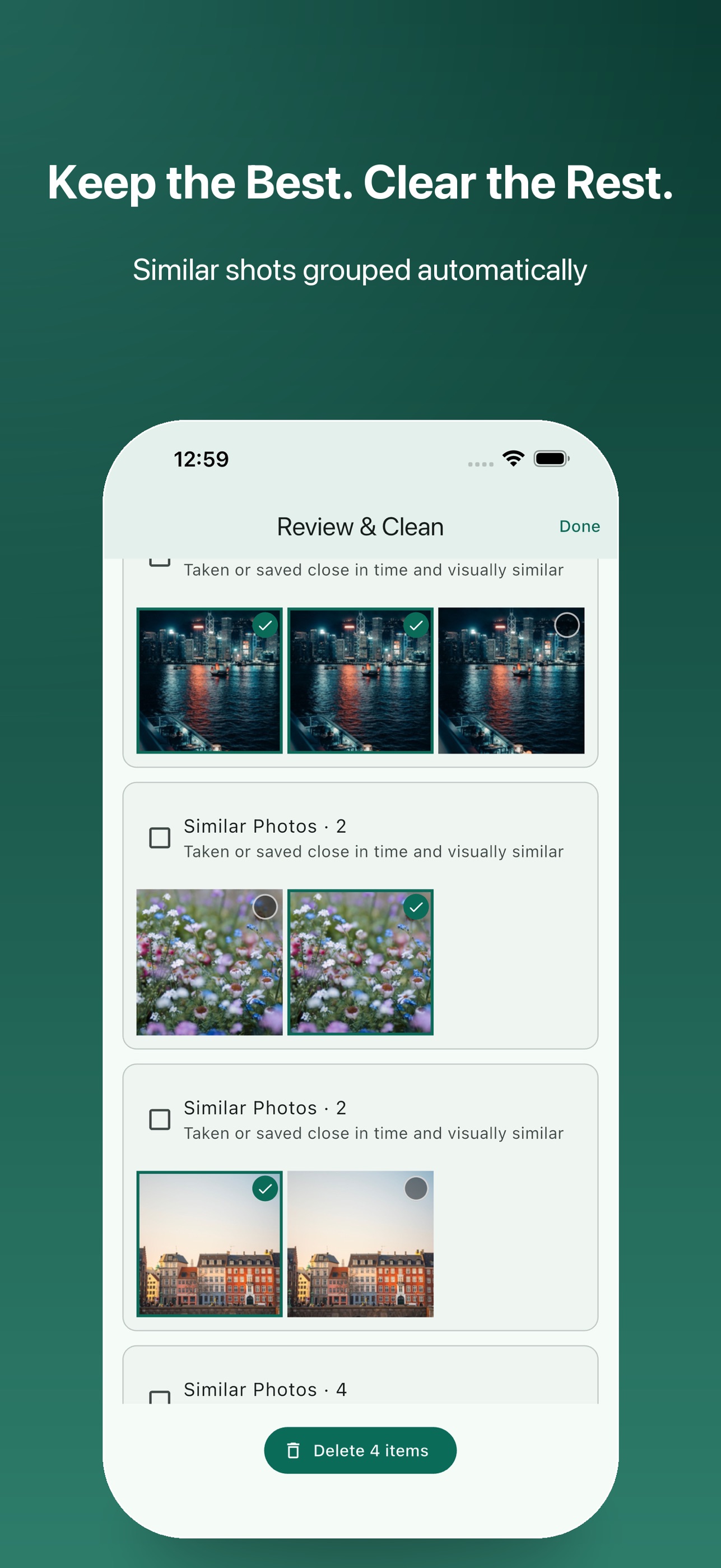 Screenshot 3 of BulkClean: Photo Cleaner