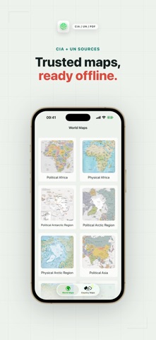 World Maps — Offline Atlas Screenshot 1 of 10