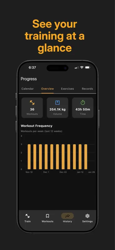 Forge: Workout Tracker screenshot 3 of 6
