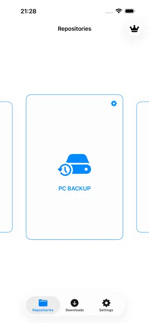 Borg Backup Explorer screenshot 1