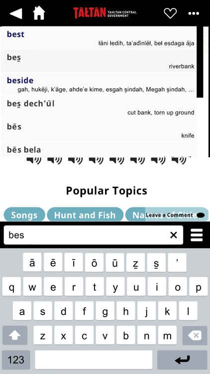 Tāłtān Dictionary