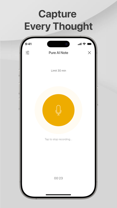 Pure AI Note Screenshot