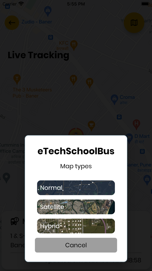 #8. eTechSchoolBus (iOS) Podle: Techlead Software Engineering Pvt. Ltd.