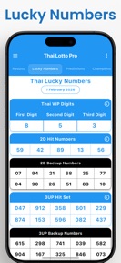 Thai Lotto Results screenshot