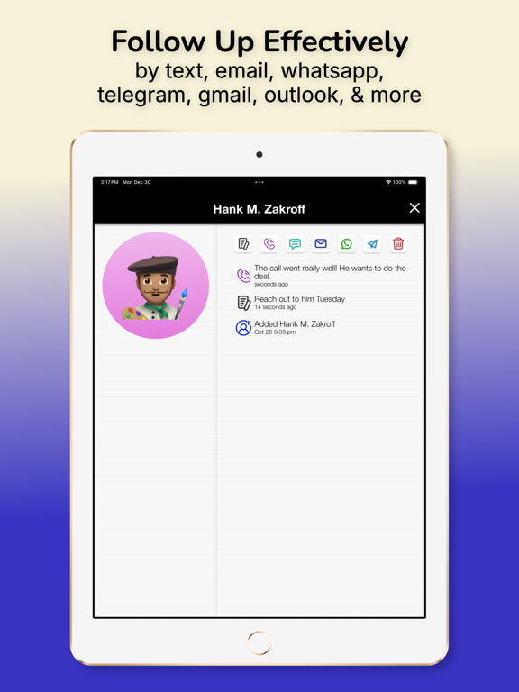 Groups iPad screenshot 3 - Productivity app