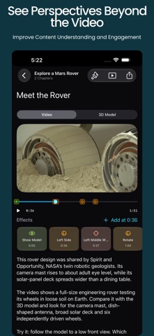 Animant: Present in 3D iPhone screenshot