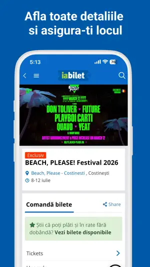 iaBilet screenshot 2