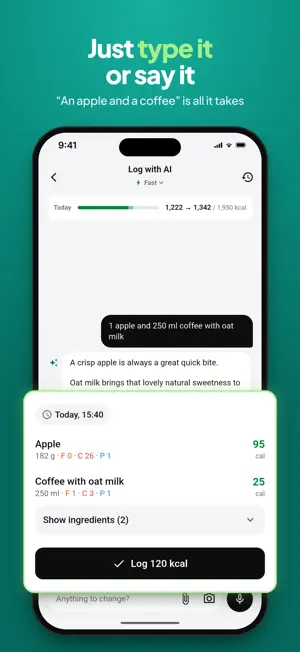 Calorie Counter AI - Mahlzait screenshot 3