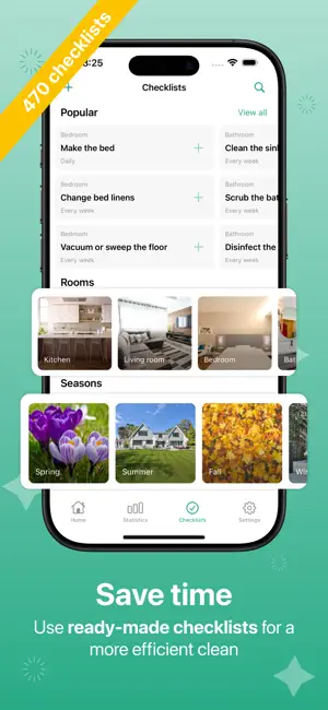 House cleaning checklist plans screenshot 2
