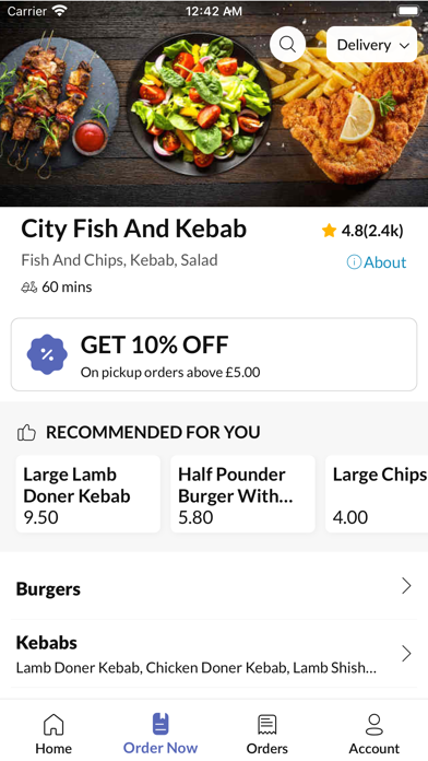 City Fish And Kebab Screenshot