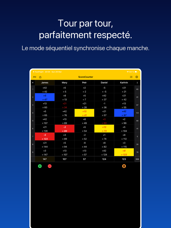 Screenshot #5 pour Contre de points