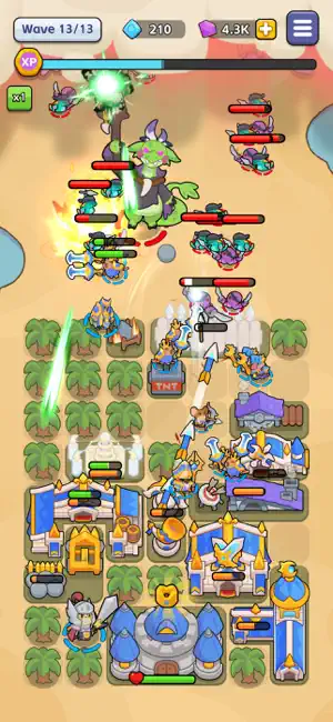 Fortress Hero: Puzzle Defense screenshot 3