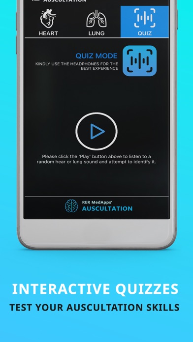 Auscultation - Heart Sounds Screenshot