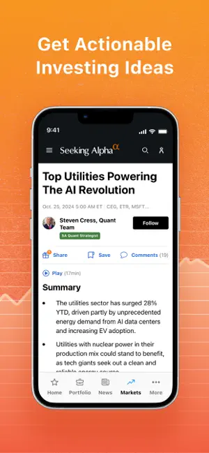 Seeking Alpha: News & Analysis screenshot 2
