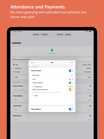 7DaysTutor: Tutor Assistant iPad screenshot