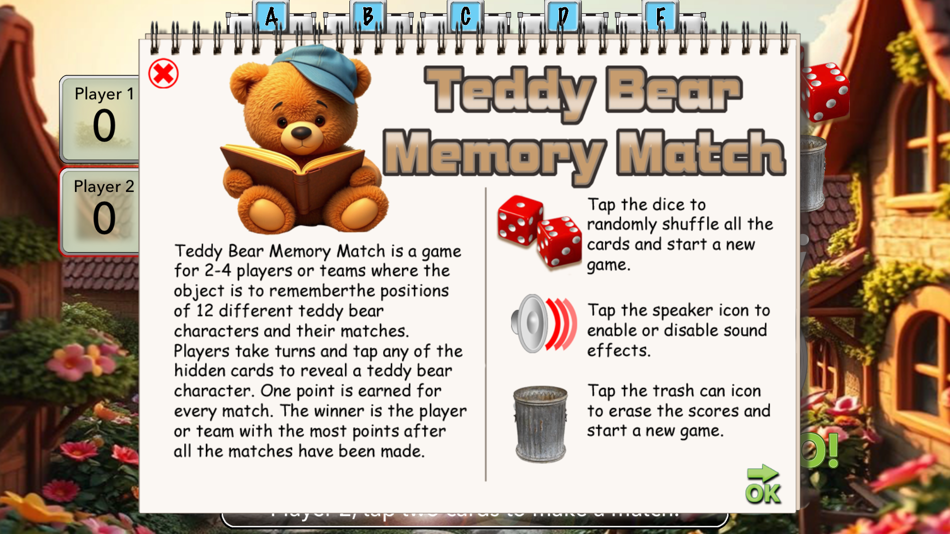 #5. Teddy Bear Memory Match (iOS) 由: Ventura Educational Systems