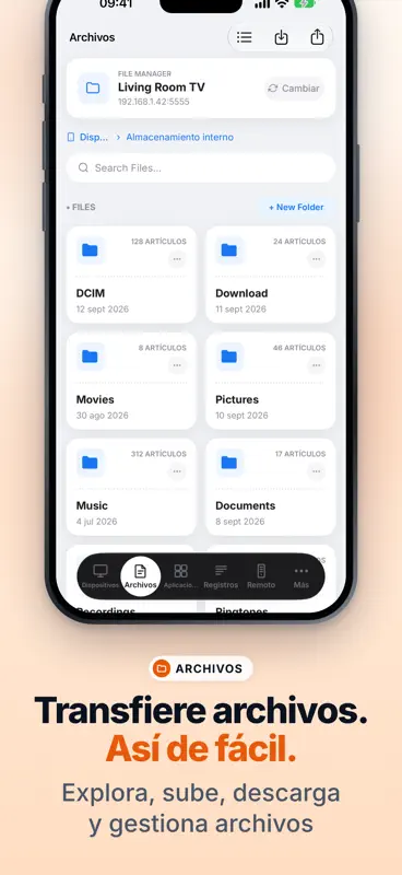 HelloAndro: APK y Control TV screenshot 6 of 10