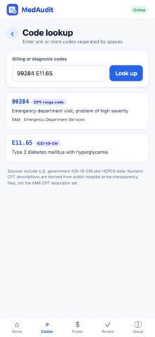 MedAudit Screenshot 2 of 4