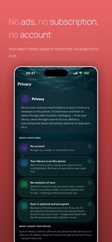 Eluna Screen: TV Tracker Screenshot 3 of 10