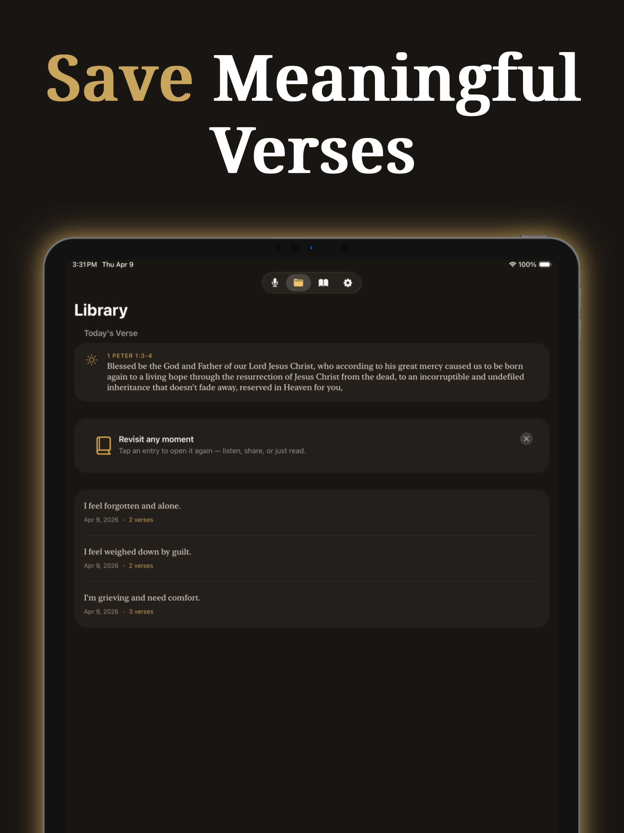 Hear His Word: Bible Voice