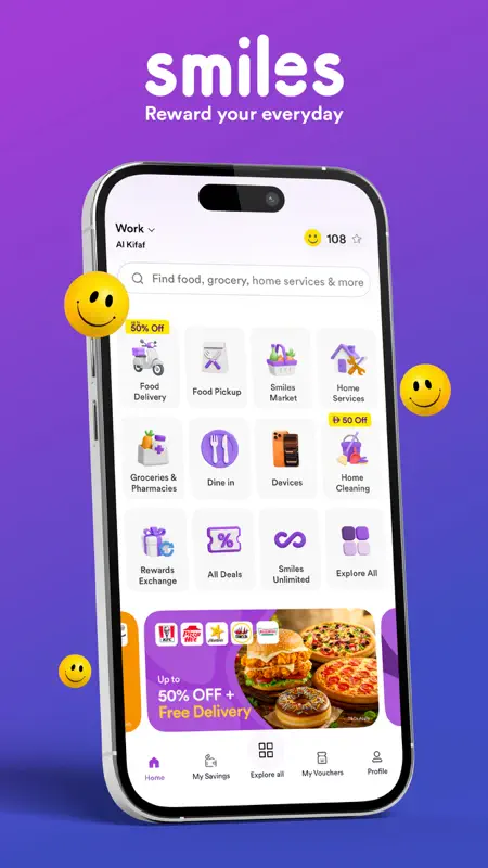 Smiles: Food, Groceries & More screenshot 1 of 7
