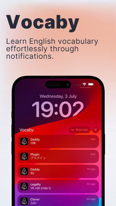 Vocaby - Learn Vocabulary Screenshot