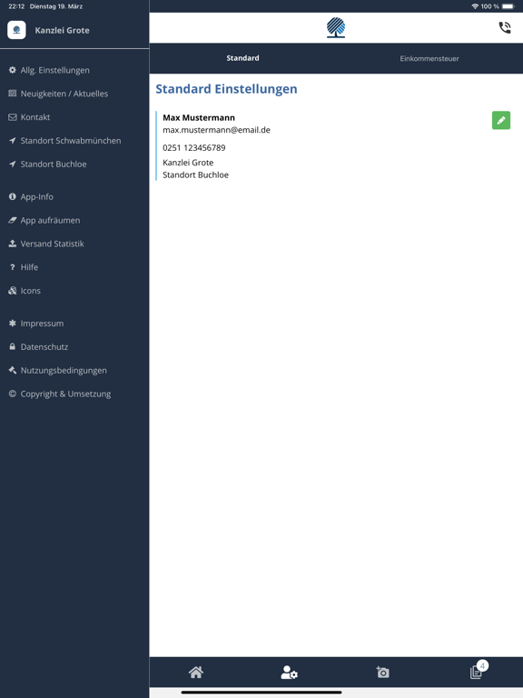 Screenshot #5 pour Kanzlei Grote Steuern Direkt